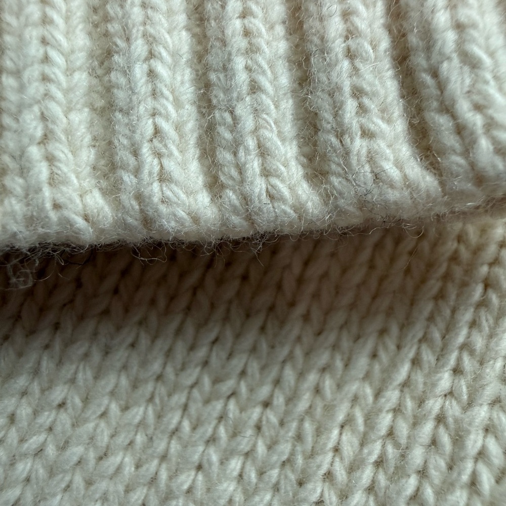Polo by Ralph Lauren Cream Sweater with Navy Letters - Picture 4 of 12